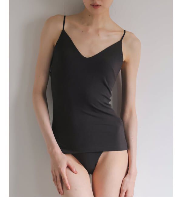 EMILYWEEK「【RESET】オーガニックコットン混 ブラキャミソール（グレー）」|インナー|