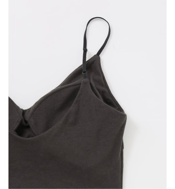 EMILYWEEK「【RESET】オーガニックコットン混 ブラキャミソール（グレー）」|インナー|