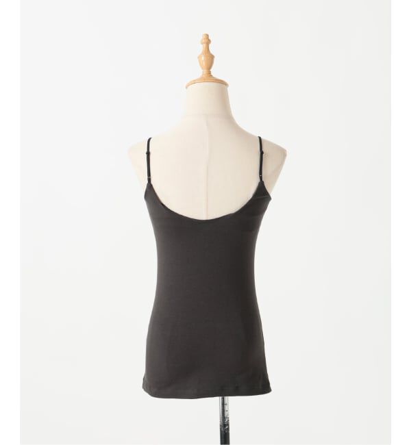 EMILYWEEK「【RESET】オーガニックコットン混 ブラキャミソール（グレー）」|インナー|