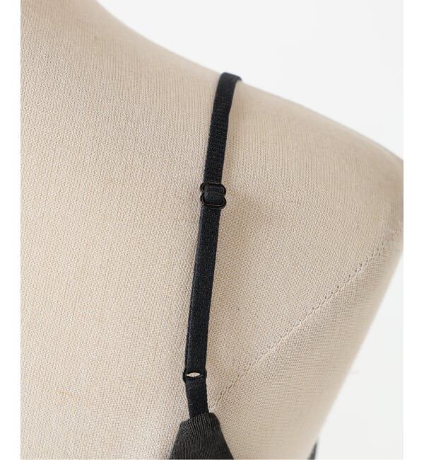 EMILYWEEK「【RESET】オーガニックコットン混 ブラキャミソール（グレー）」|インナー|