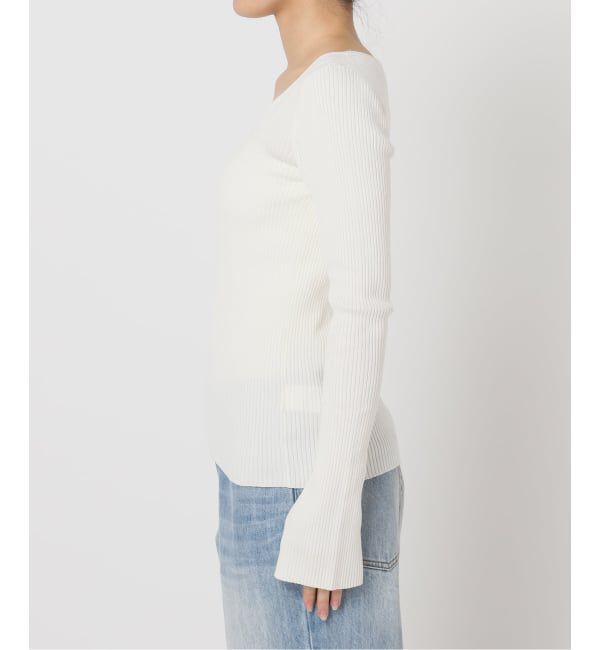 Plage「easy care wide rib プルオーバー」|ニット・セーター|