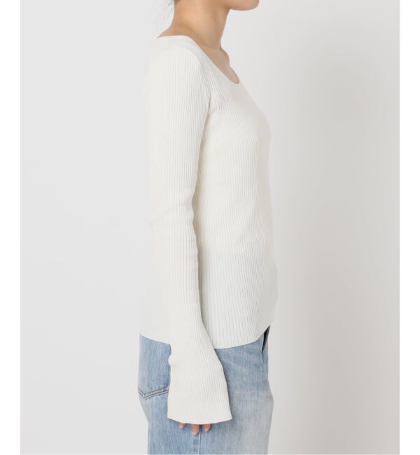 Plage「easy care wide rib プルオーバー」|ニット・セーター|