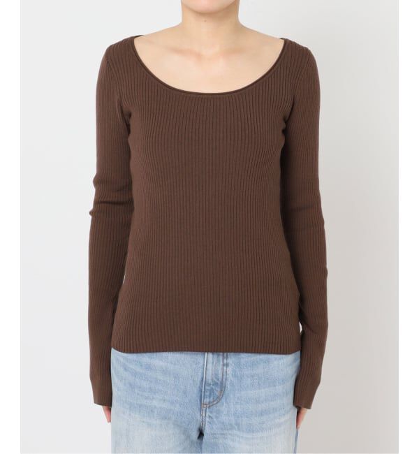 Plage「easy care wide rib プルオーバー」|ニット・セーター|