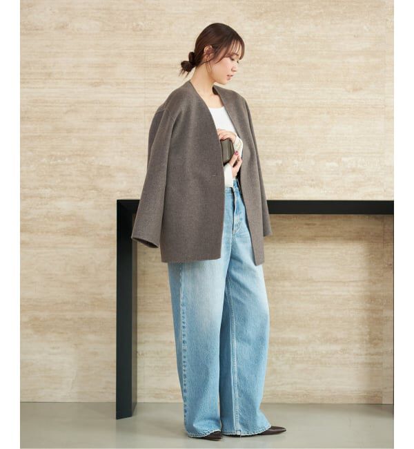 Plage「easy care wide rib プルオーバー」|ニット・セーター|