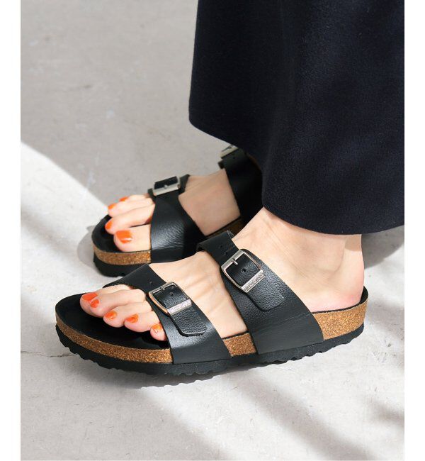 IENA「BIRKENSTOCK/ビルケンシュトック 別注 Sydney LENA Black」|サンダル|