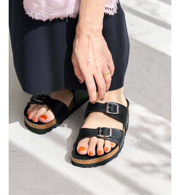 IENA「BIRKENSTOCK/ビルケンシュトック 別注 Sydney LENA Black」|サンダル|