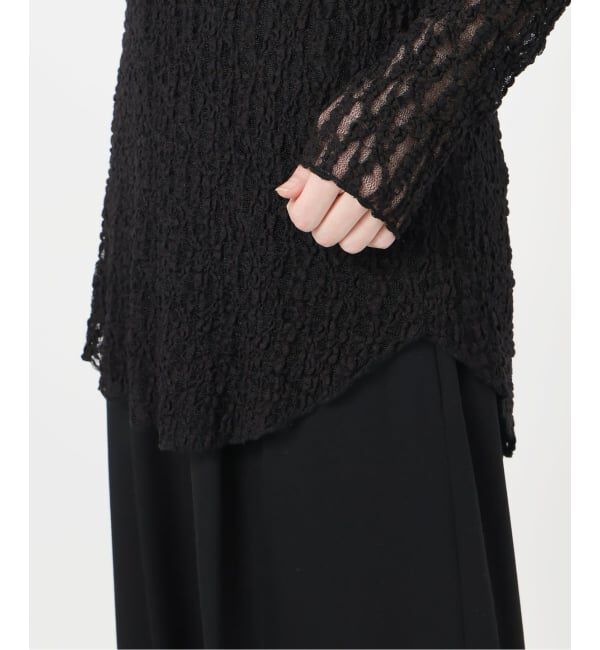 VERMEIL par iena「stretch lace プルオーバー」|シャツ・ブラウス|