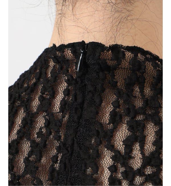 VERMEIL par iena「stretch lace プルオーバー」|シャツ・ブラウス|