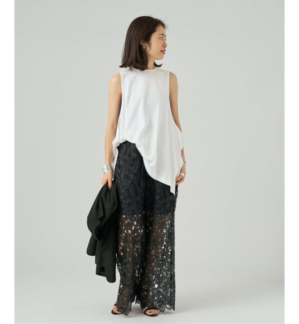 VERMEIL par iena「TanC TOKYO タンクトウキョウ SIDE OPEN タンクトップ TC26A-039」|Tシャツ・カットソー|