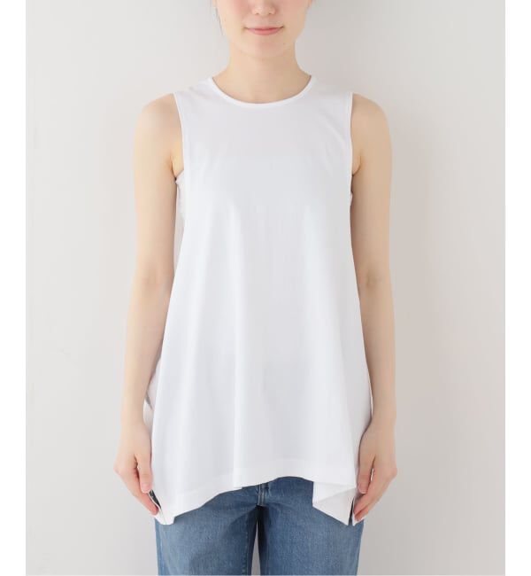 VERMEIL par iena「TanC TOKYO タンクトウキョウ SIDE OPEN タンクトップ TC26A-039」|Tシャツ・カットソー|