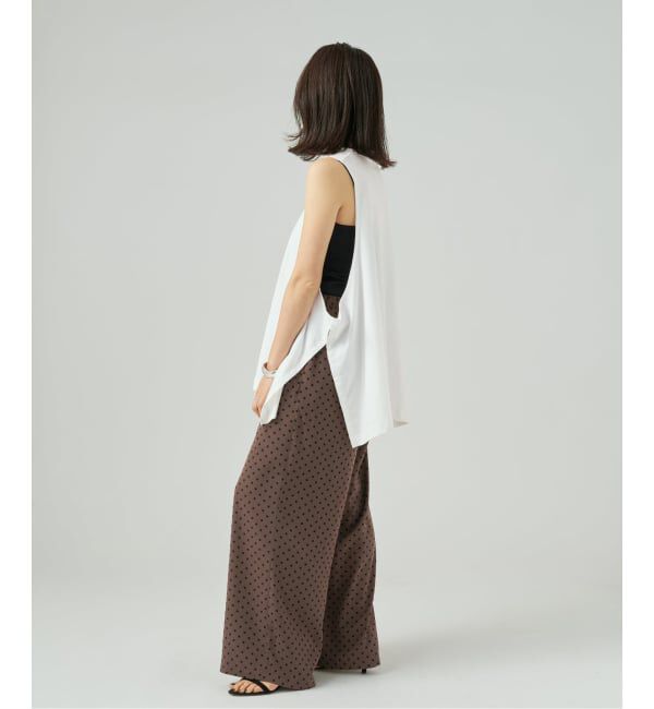 VERMEIL par iena「TanC TOKYO タンクトウキョウ SIDE OPEN タンクトップ TC26A-039」|Tシャツ・カットソー|