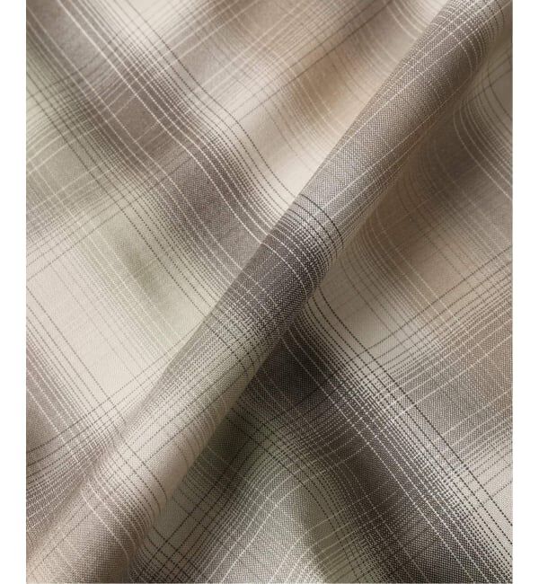 EDIFICE「SUPER 120&rsquo;s ウール チェック レギュラー シャツ」|シャツ・ブラウス|