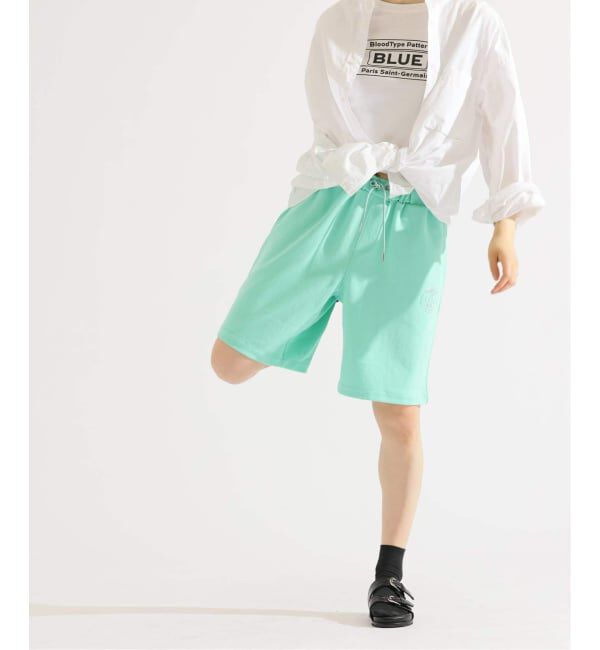 Paris Saint-Germain「【Paris Saint-Germain / パリ・サン＝ジェルマン】 JP METALIC LOGO SHORTS」|その他|グリーン