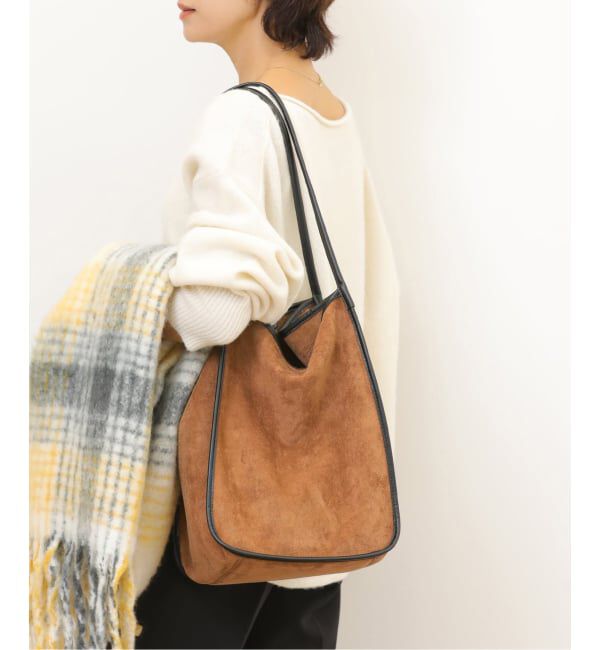 JOURNAL STANDARD relume「《追加》【IOMMI/イオミ】 syntetic suede big tote：バッグ」|トートバッグ|