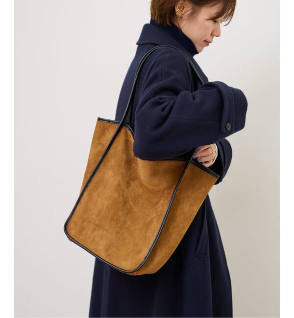 JOURNAL STANDARD relume「《追加》【IOMMI/イオミ】 syntetic suede big tote：バッグ」|トートバッグ|