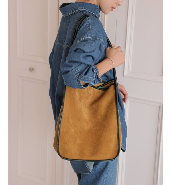 JOURNAL STANDARD relume「《追加》【IOMMI/イオミ】 syntetic suede big tote：バッグ」|トートバッグ|