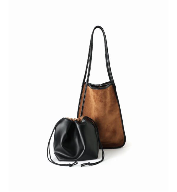JOURNAL STANDARD relume「《追加》【IOMMI/イオミ】 syntetic suede big tote：バッグ」|トートバッグ|