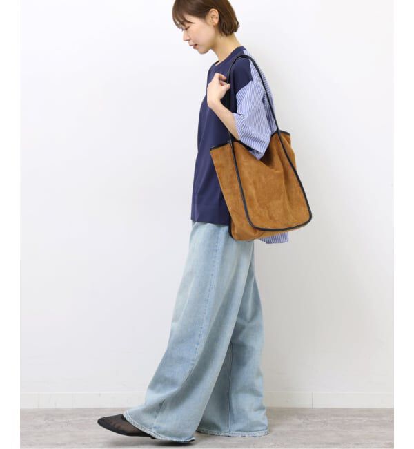 JOURNAL STANDARD relume「《追加》【IOMMI/イオミ】 syntetic suede big tote：バッグ」|トートバッグ|