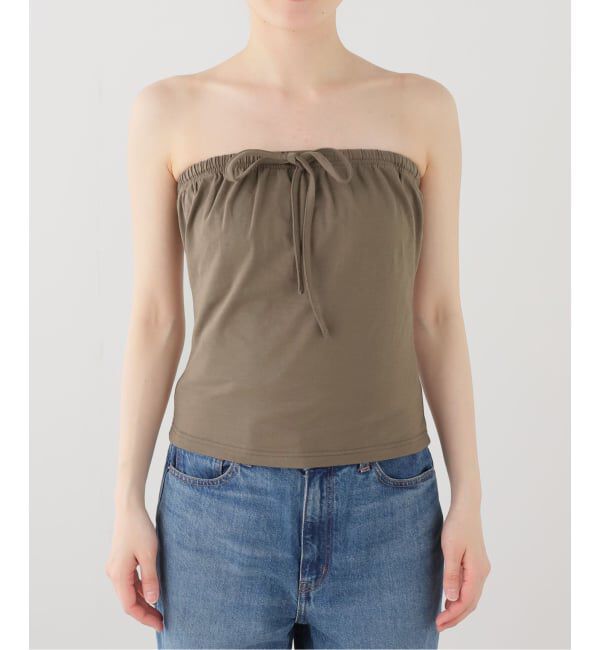 Oriens JOURNAL STANDARD「【COOME/コーメ】 TIED TUBE TOP」|チューブトップ|