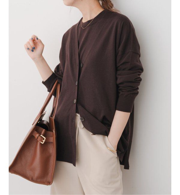 Spick and Span「《追加》18Gカーディガン」|カーディガン|