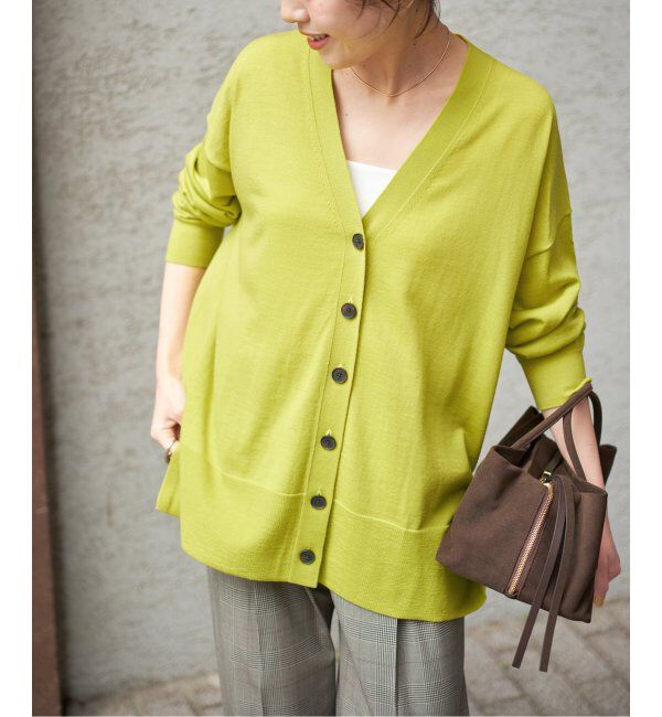 Spick and Span「《追加》18Gカーディガン」|カーディガン|