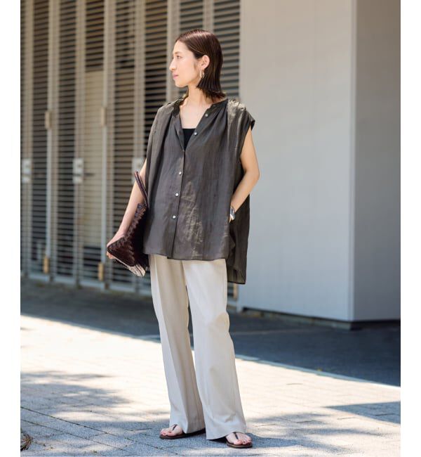 FRAMeWORK「≪追加・洗濯機洗い可能≫ウォッシャブルイージースラックス 3」|スラックス|