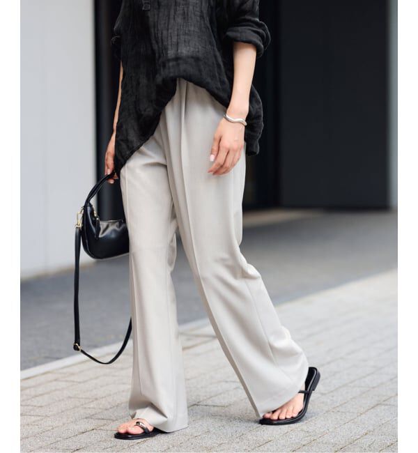 FRAMeWORK「≪追加・洗濯機洗い可能≫ウォッシャブルイージースラックス 3」|スラックス|