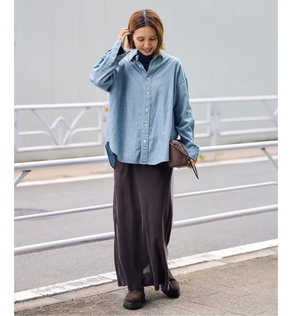 FRAMeWORK「≪追加≫ダンガリーシャツ」|シャツ・ブラウス|