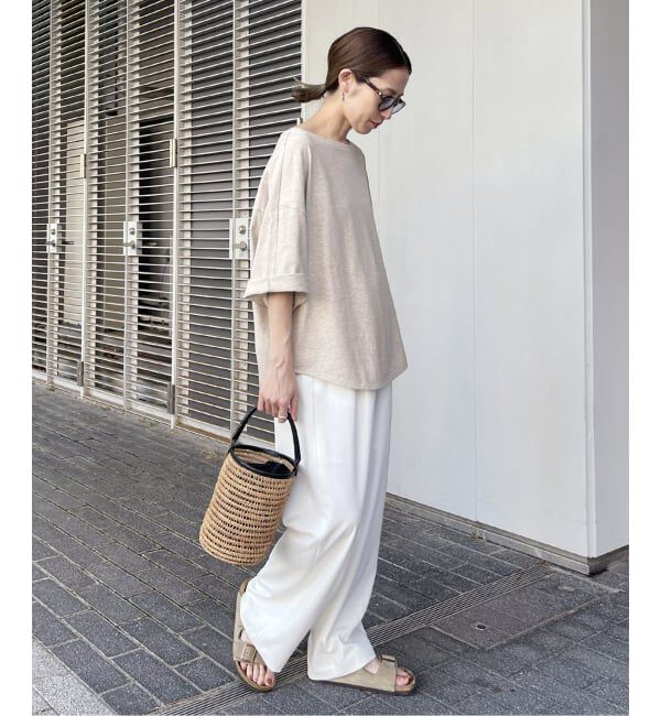 FRAMeWORK「トップニュアンスTee」|Tシャツ・カットソー|