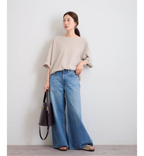 FRAMeWORK「トップニュアンスTee」|Tシャツ・カットソー|