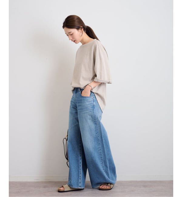 FRAMeWORK「トップニュアンスTee」|Tシャツ・カットソー|