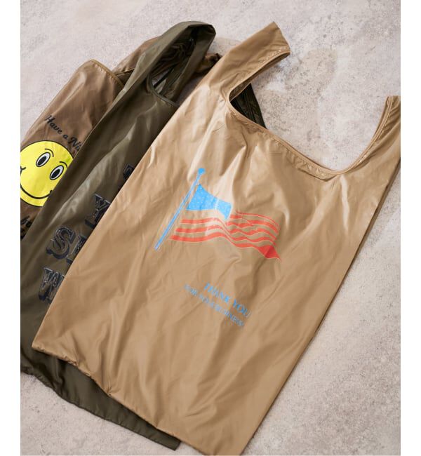 FRAMeWORK「JULY NINE/ジュライ ナイン SHOPPING BAG PRINT」|トートバッグ|