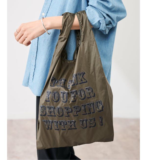 FRAMeWORK「JULY NINE/ジュライ ナイン SHOPPING BAG PRINT」|トートバッグ|