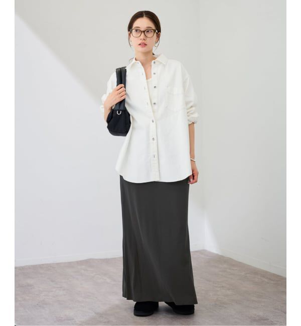 FRAMeWORK「≪追加≫カットナロースカート」|スカート|