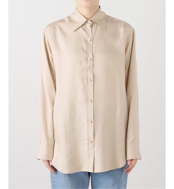 FRAMeWORK「Raspail/ラスパイユ シルクシャツ」|シャツ・ブラウス|