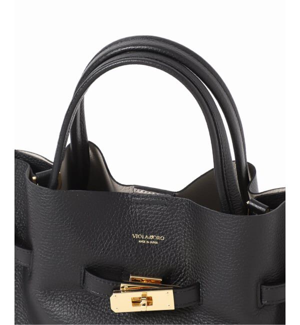 Spick and Span「《追加2》VIOLAd&rsquo;ORO / ヴィオラドーロ イタリアンWフェイスレザートートバッグM」|トートバッグ|