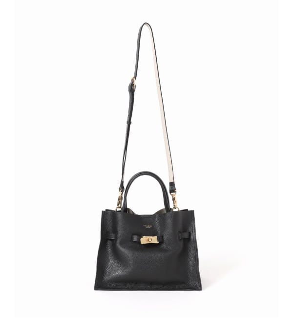 Spick and Span「《追加2》VIOLAd&rsquo;ORO / ヴィオラドーロ イタリアンWフェイスレザートートバッグM」|トートバッグ|