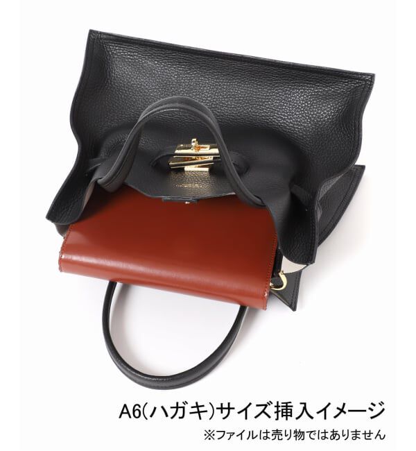 Spick and Span「《追加2》VIOLAd&rsquo;ORO / ヴィオラドーロ イタリアンWフェイスレザートートバッグM」|トートバッグ|