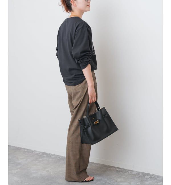 Spick and Span「《追加2》VIOLAd&rsquo;ORO / ヴィオラドーロ イタリアンWフェイスレザートートバッグM」|トートバッグ|