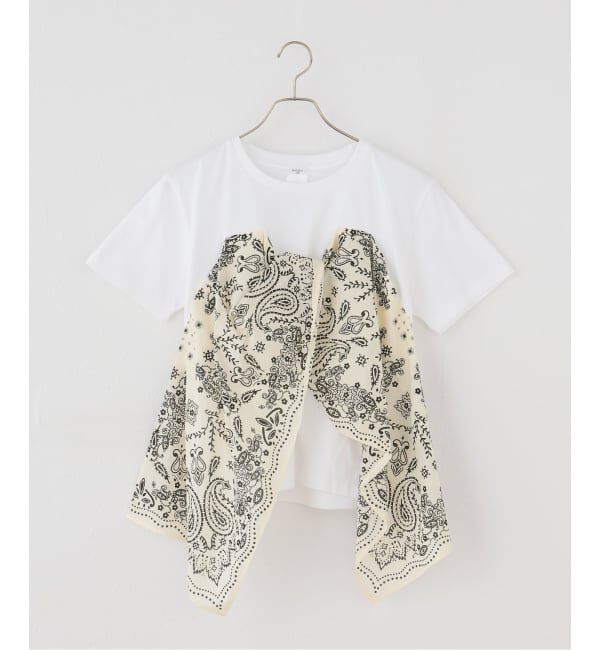 Spick and Span「manipuri / マニプリ Tシャツビスチェ」|Tシャツ・カットソー|ホワイト