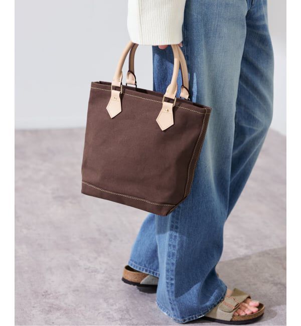 FRAMeWORK「NEWBOOK/ニューブック CRRRY ALL small long」|トートバッグ|