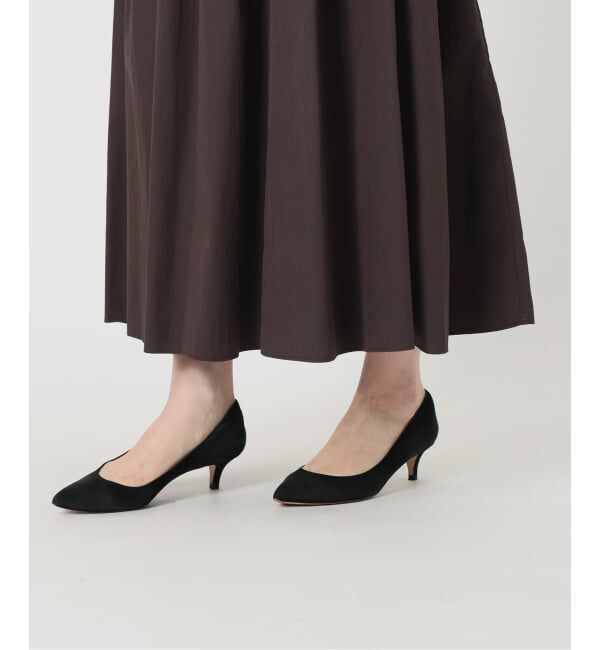 Spick and Span「《手洗い可 / 予約》CO/PAシアータイプライターギャザースカート」|スカート|