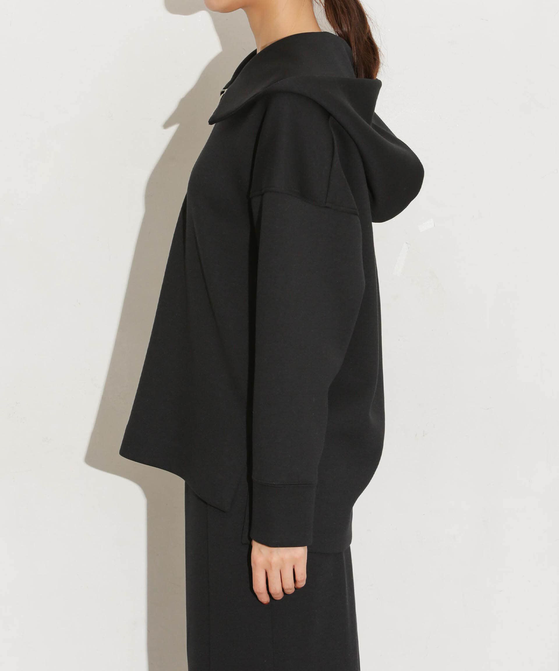 nano･universe「ダンボールハーフジップドルマンパーカー(セットアップ可)」|パーカー|