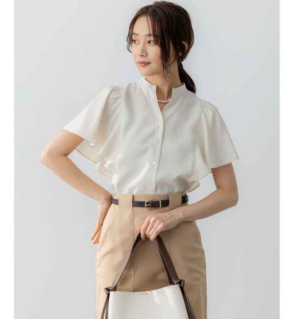 組曲「【WEB限定】ヴィンテージジョーゼットスキッパー ブラウス」|シャツ・ブラウス|