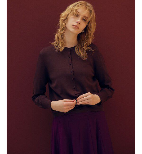 組曲「クルミボタン ニットカーディガン」|カーディガン|