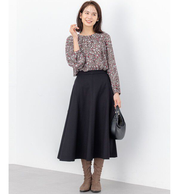 組曲「プティフラワープリント ブラウス」|シャツ・ブラウス|