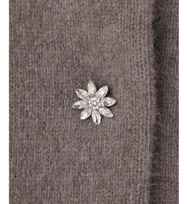 組曲「【加藤ローサさん着用】フラッフィーファーニット ジャケット」|カーディガン|