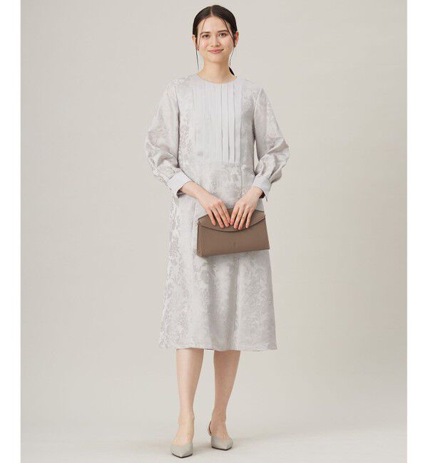 自由区「【洗える】オパールプリント ワンピース」|ワンピース|ﾗｲﾄｸﾞﾚ