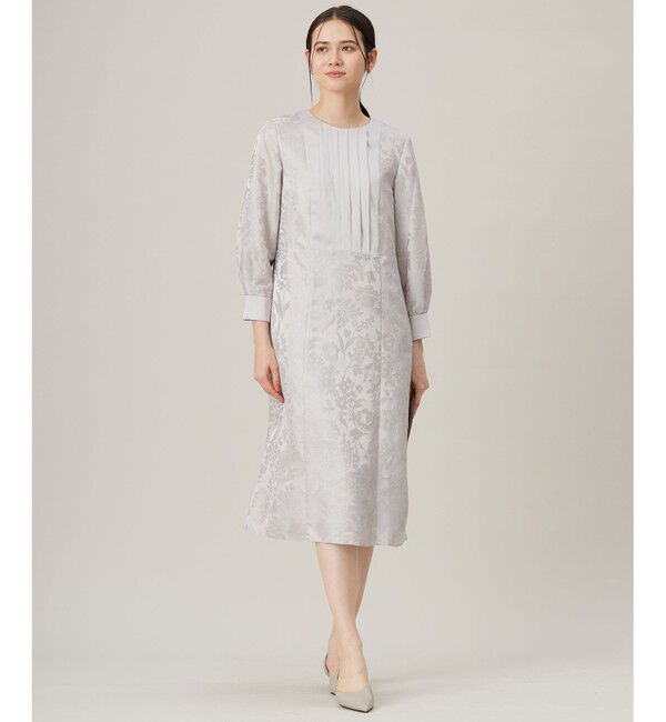 自由区「【洗える】オパールプリント ワンピース」|ワンピース|