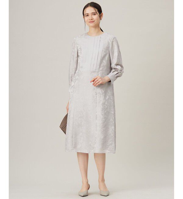 自由区「【洗える】オパールプリント ワンピース」|ワンピース|